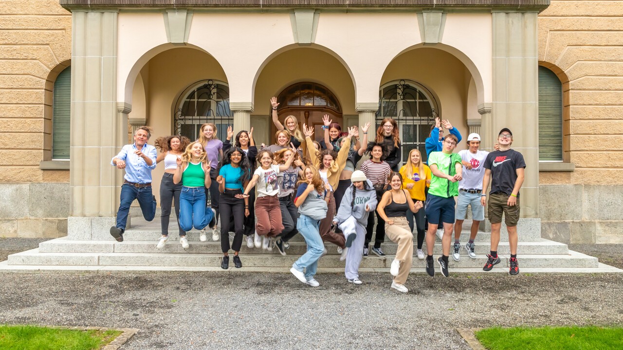 Gute Stimmung in der Fachmittelschule