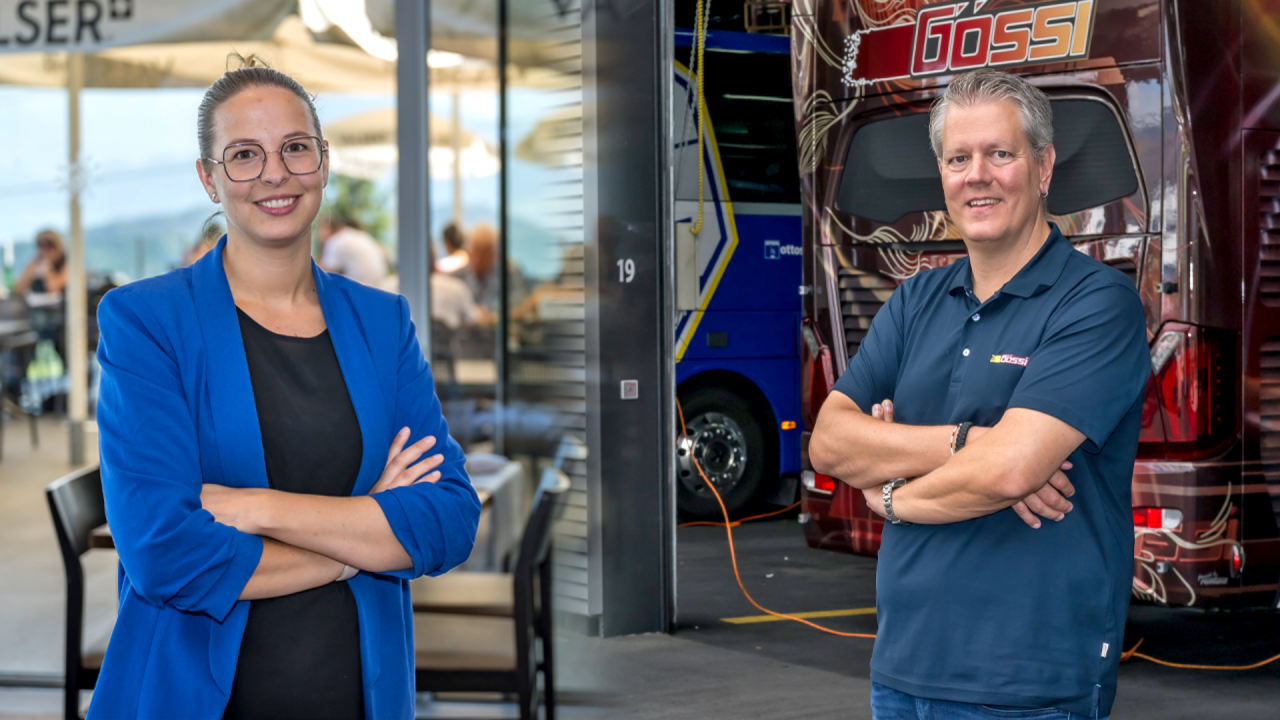 Manuela Eigenmann und Marco Gössi führen beide ein Unternehmen und haben eine höhere Berufsbildung abgeschlossen. (Bild: Christoph Arnet)