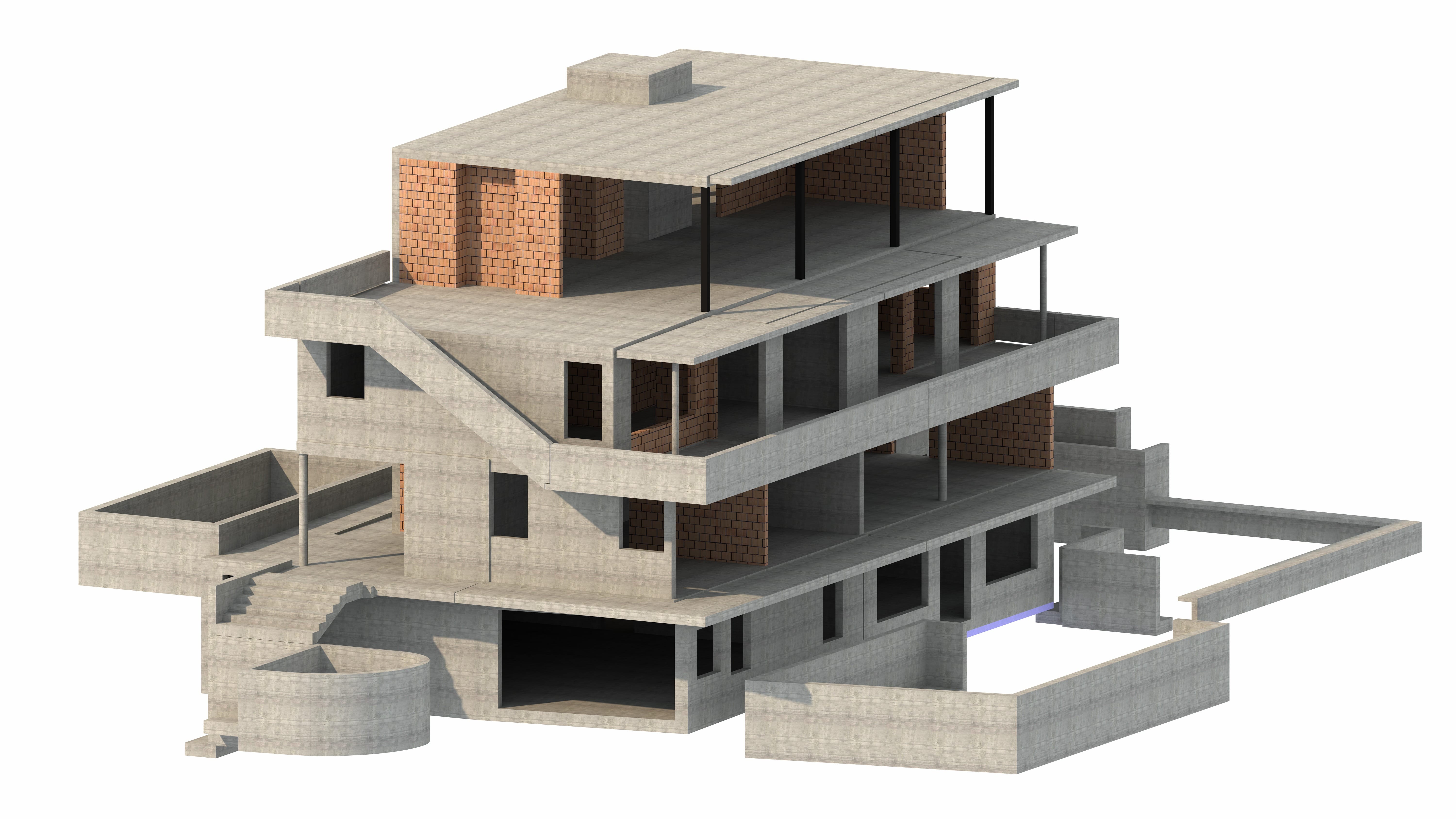 im Wohnungsbau Pläne mittels 3D-Modell erstellen