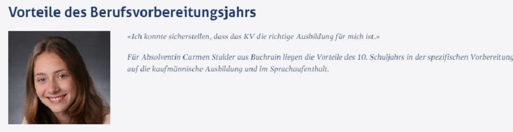 Carmen über das 10. Schuljahr an den FREI'S Schulen