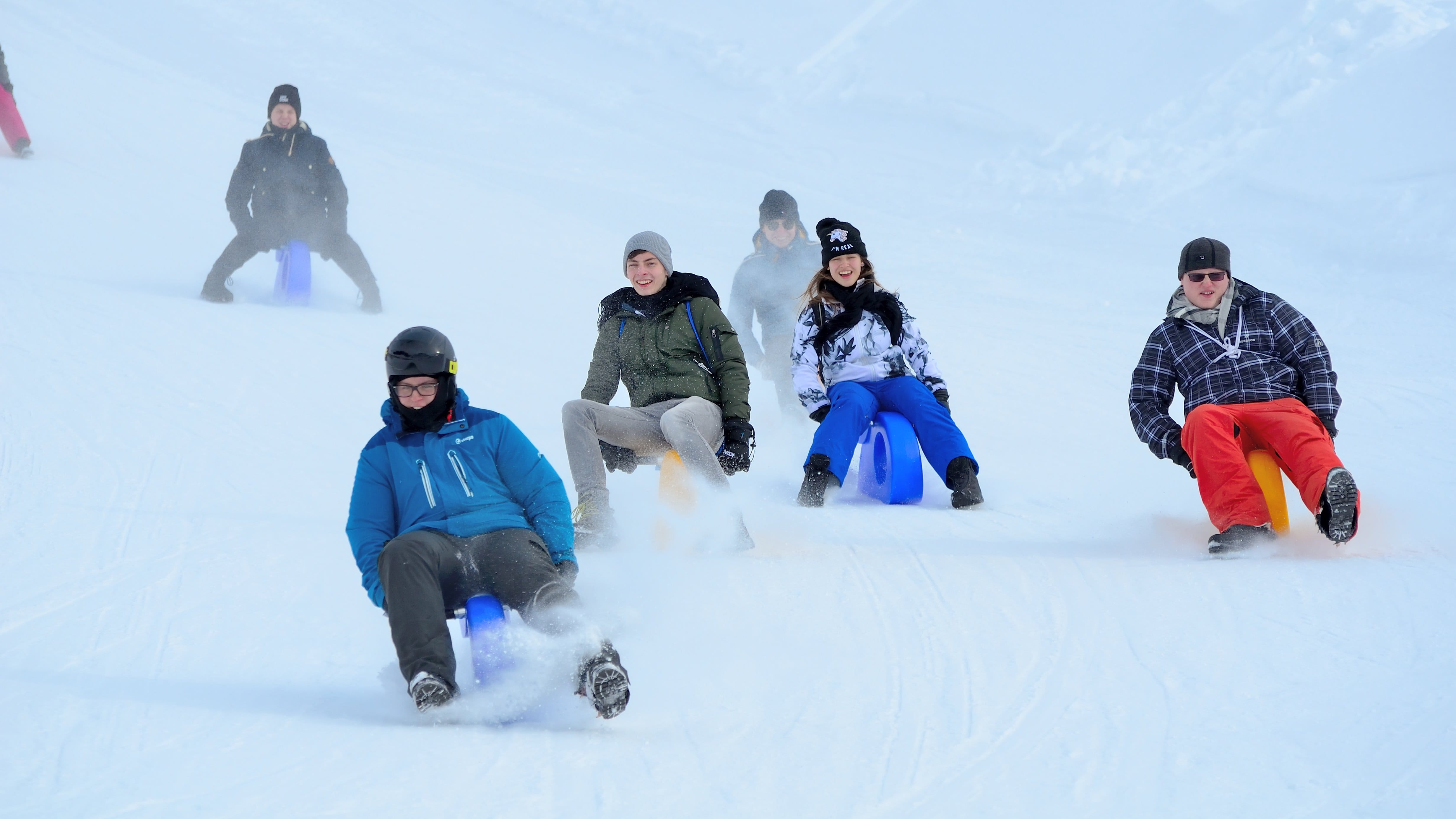 In Engelberg verbrachten unsere Lernenden einen tollen Schneesporttag.
