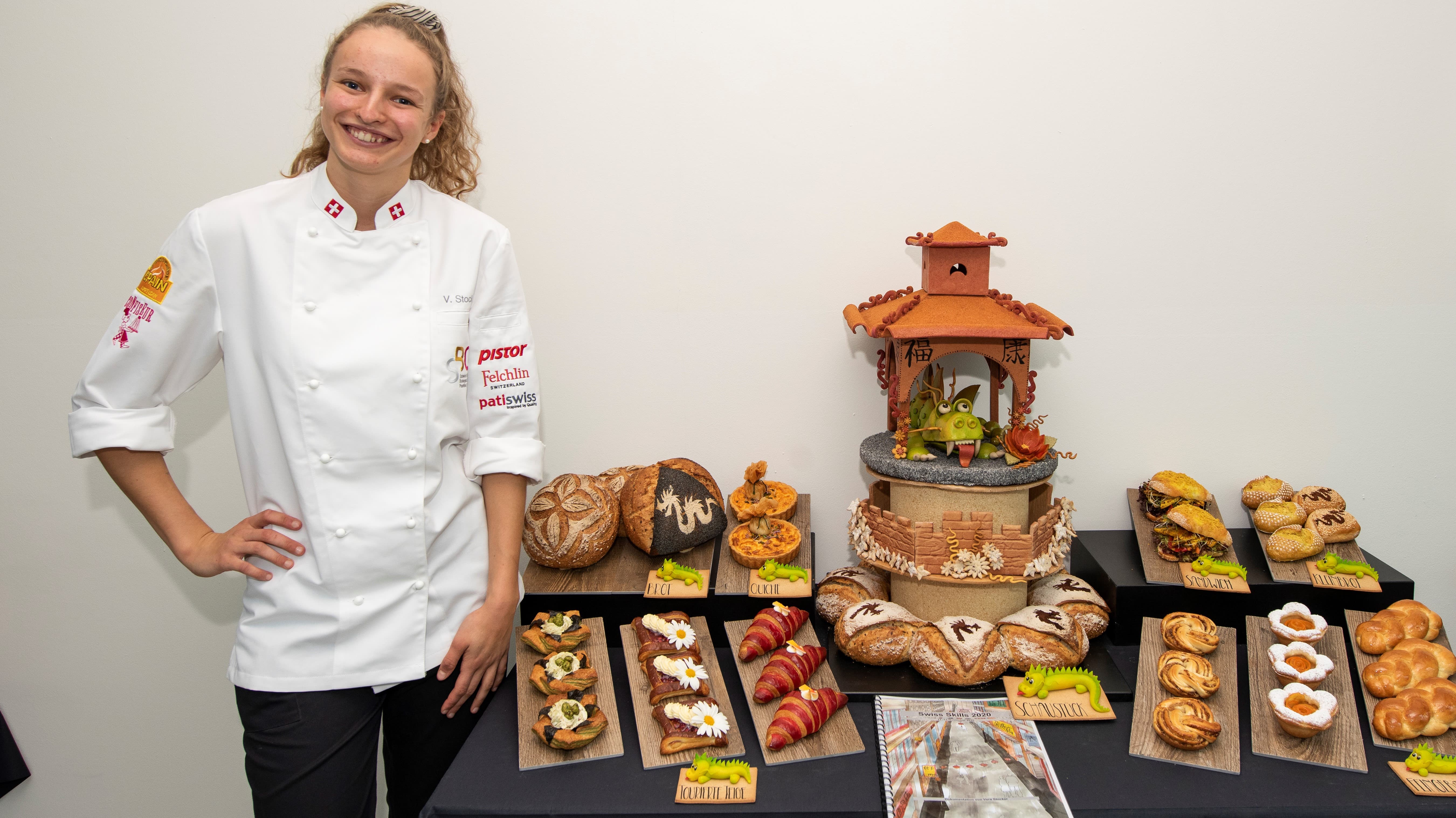 SwissSkills-Siegerin/Schweizermeisterin 2020: Vera Stocker - Fachrichtung Bäckerei-Konditorei