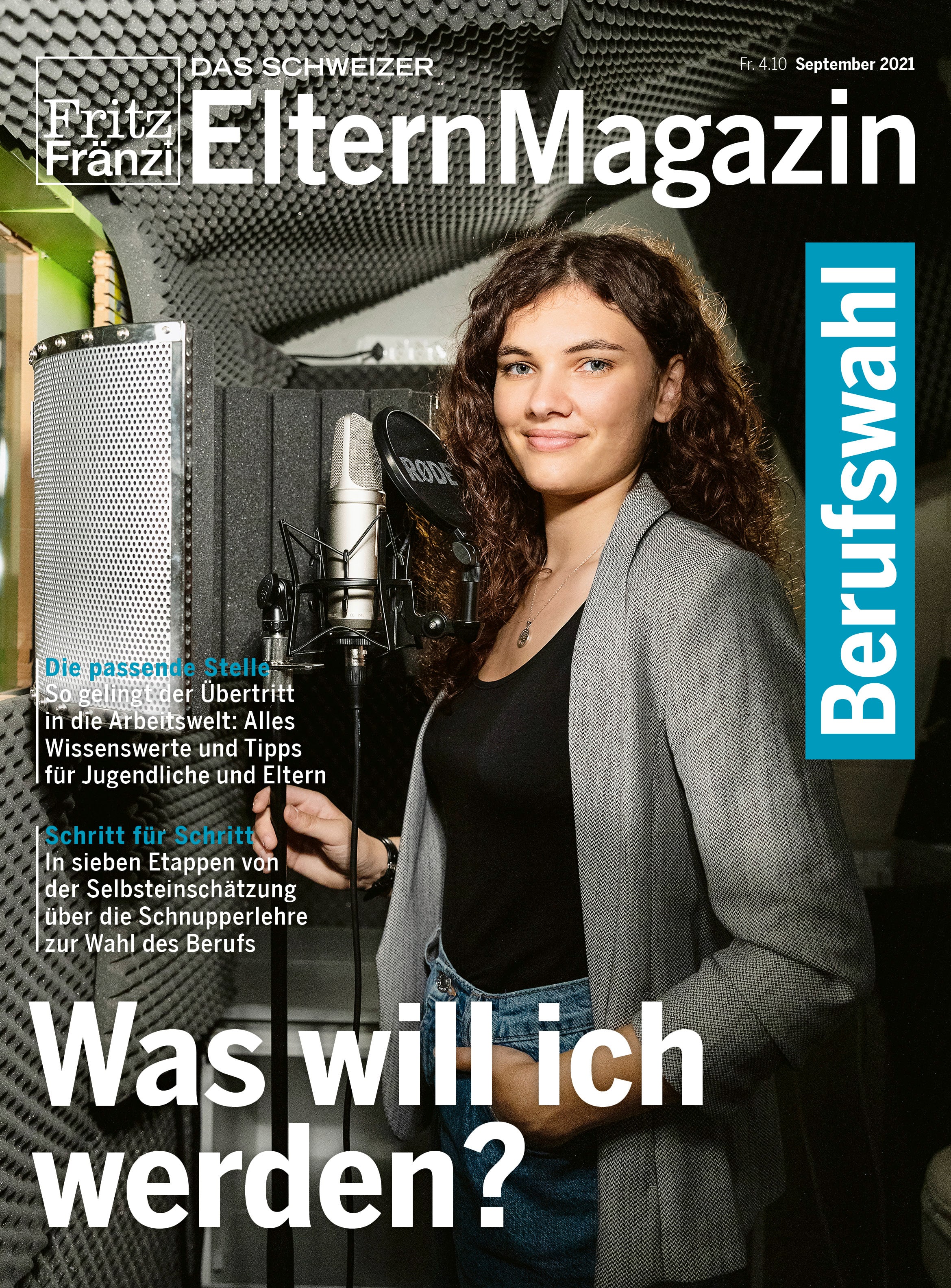 Der Podcast von Fritz+Fränzi beschäftigt sich mit dem Thema Berufswahl.