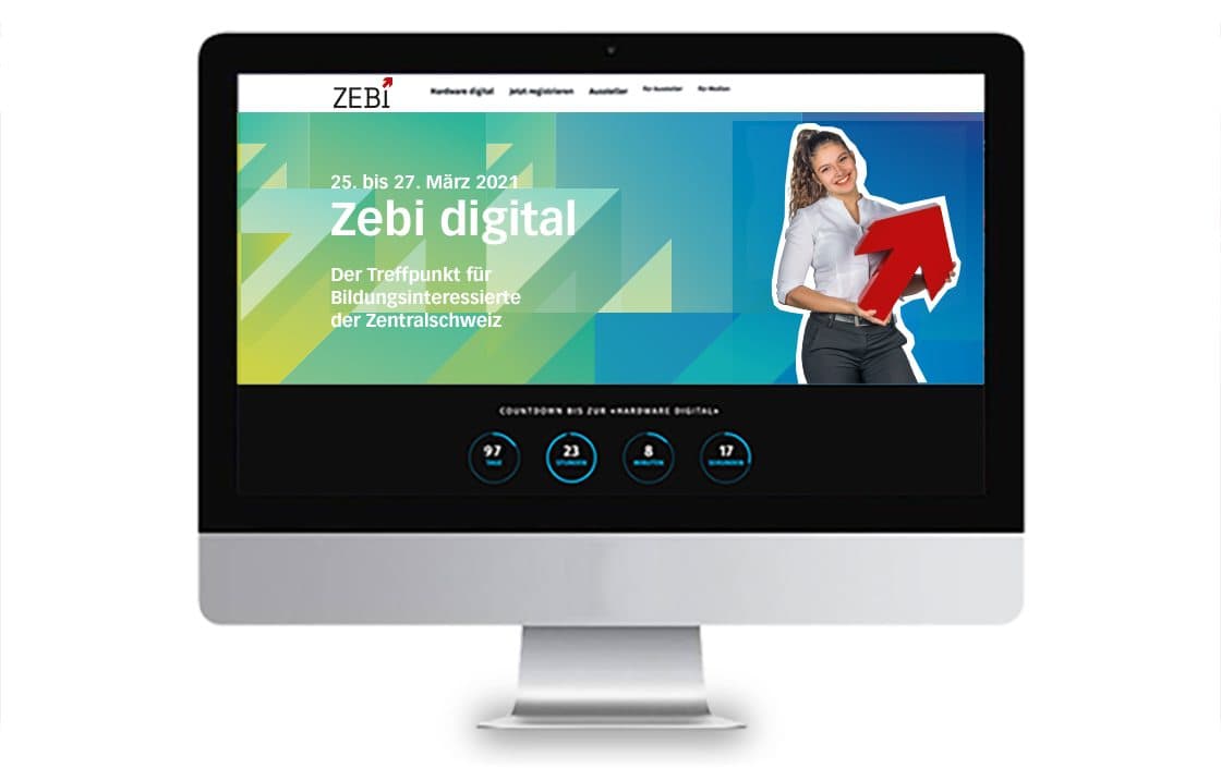 «Zebi digital» findet vom 25. bis 27. März 2021 statt.